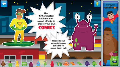 Monsters vs Superheroes Comic Book Maker - by Duck Duck Moose Screenshot 3