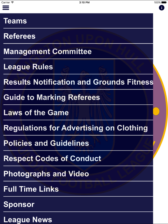 Screenshot #5 pour Hull Sunday Football League