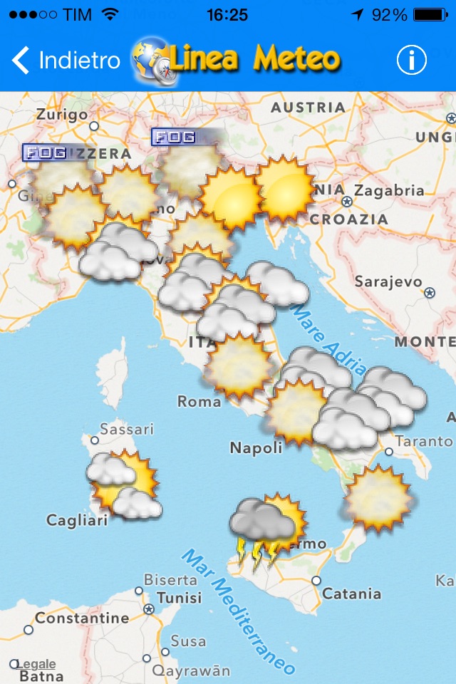 Linea Meteo Live screenshot 4