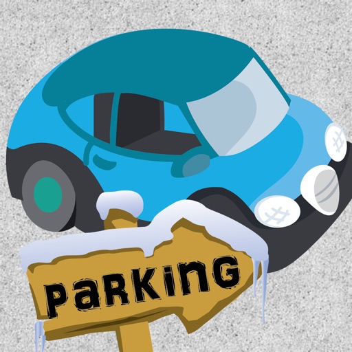 Simple Car parking icon