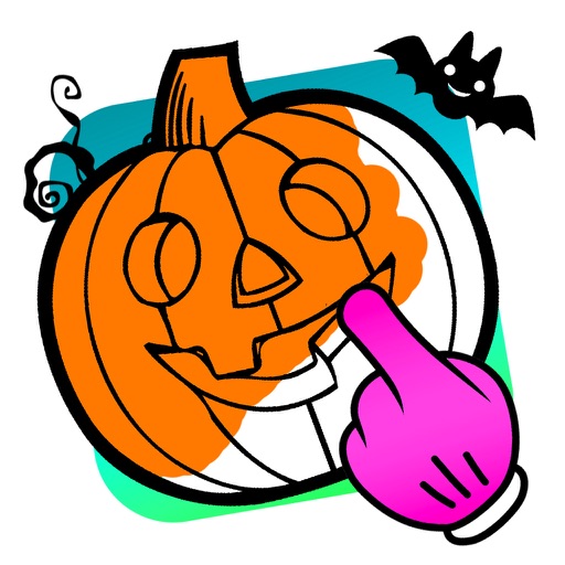 My Halloween Holiday Coloring Book Free Icon