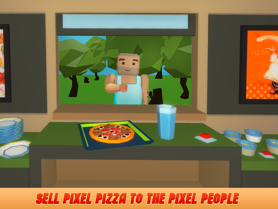 Screenshot #5 pour Pixel Pizzeria: Chef Cooking Simulator 3D