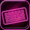 ネオンピンクキーボード – iPhone用の絵文字と驚くほどのフォントや背景