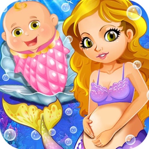 Mermaid Newborn Babies Care - Mommy's Octuplets Baby Salon Doctor Game icon