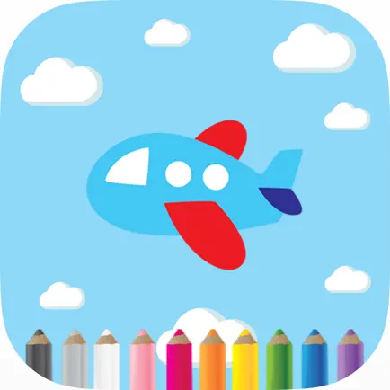 Airplane Coloring Book For Kids Learning Cheats