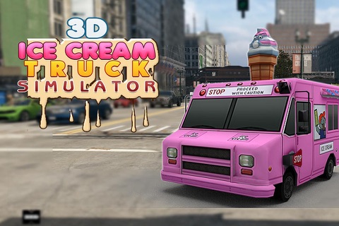 Ice Cream Truck Simulator 3D - fun filled crazy icecream truck simulation and parking game for drivers screenshot 3