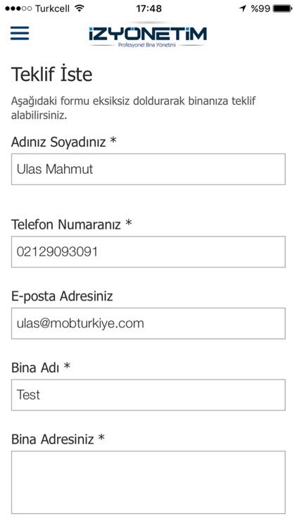 iz bina yönetim screenshot-3