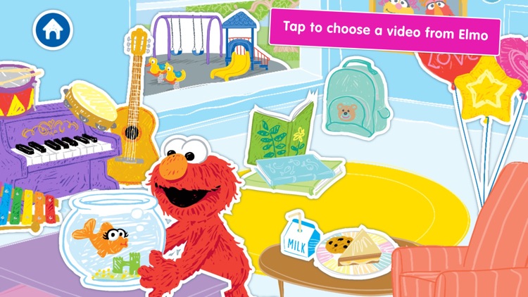 A Busy Day for Elmo: Sesame Street Video Calls