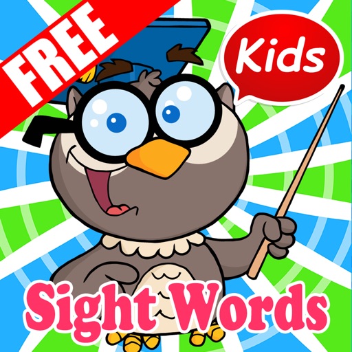 Preschool Kindergarten Sight Word Flashcards Games icon