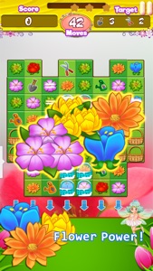 Blossom Garden - Free Flower Blast Match 3 Puzzle screenshot #4 for iPhone