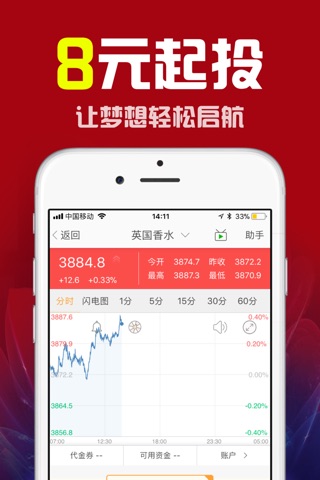 惠赢黄金-专业黄金白银交易投资软件 screenshot 3