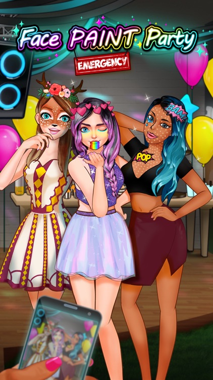 Face Paint Party Salon Games !