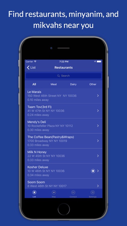 Kosher GPS