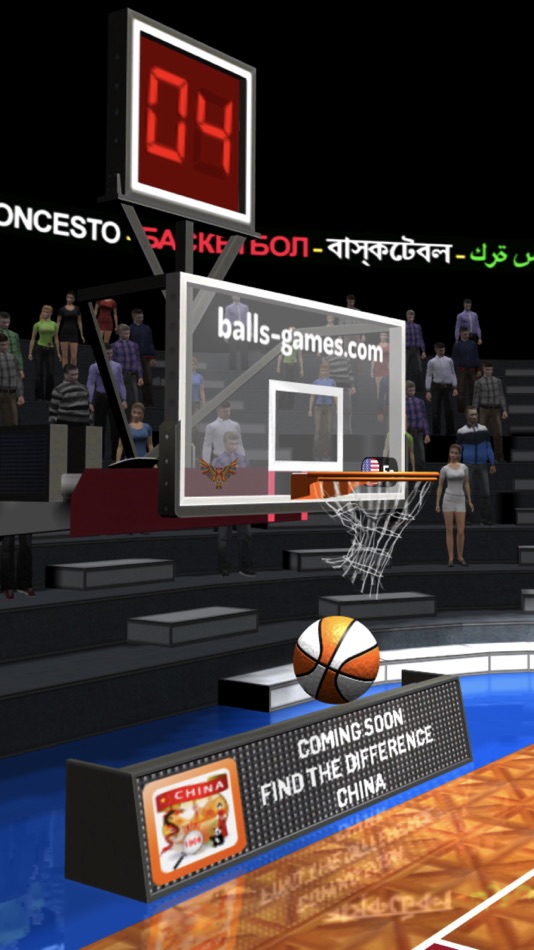 #7. Basketball 3D Shooting Contest (iOS) 由: Mobilaxy