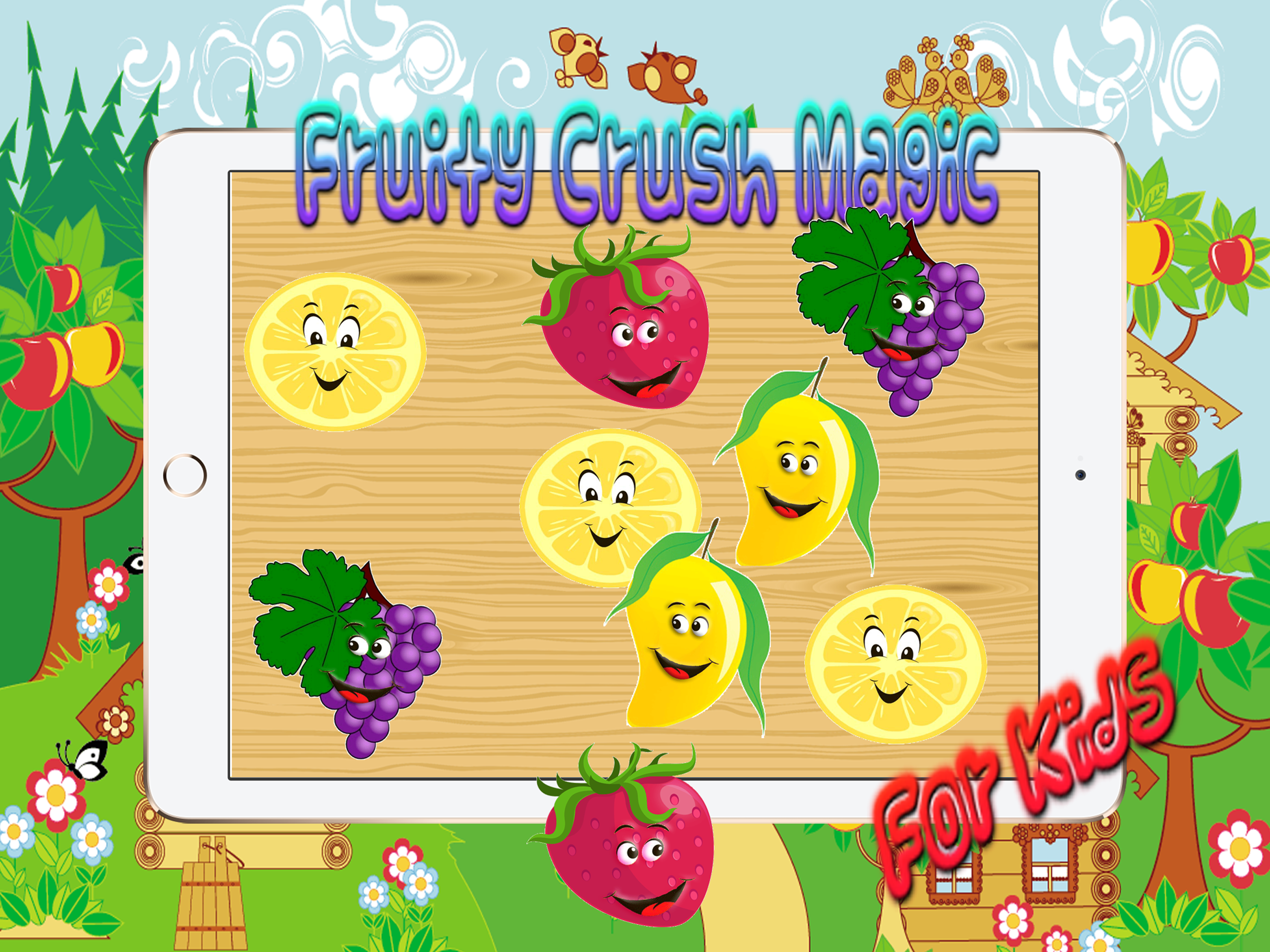 Fruit Fusion Link - Garden Land Swipe Fruits 3 hd