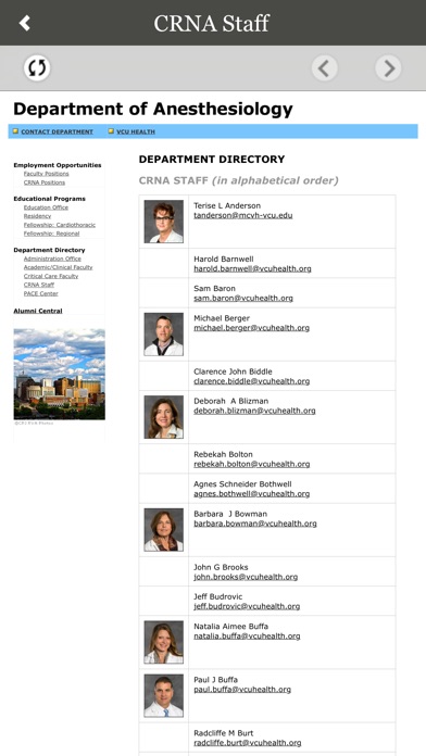 VCU Anesthesiology screenshot 4