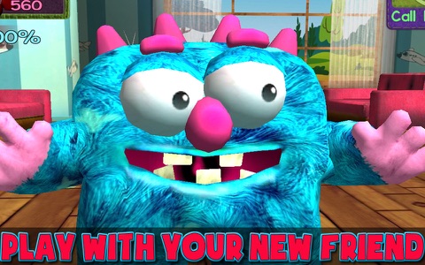 Monster Pet  - A Super Cute Virtual Pet with crazy stuff screenshot 4