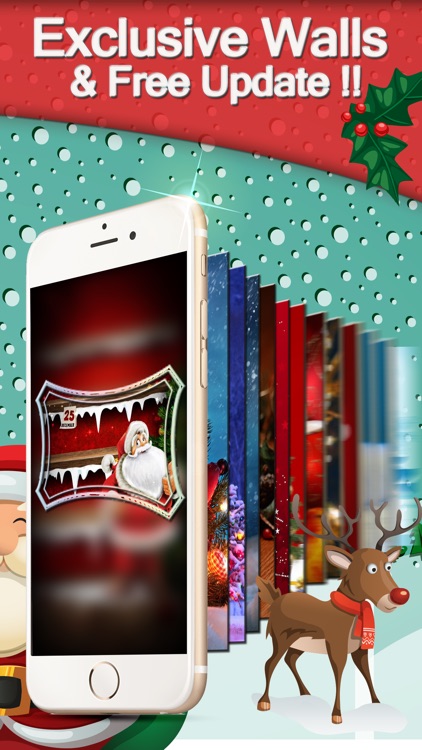 Blur Lock Wallpaper Themes Pro for Merry Christmas