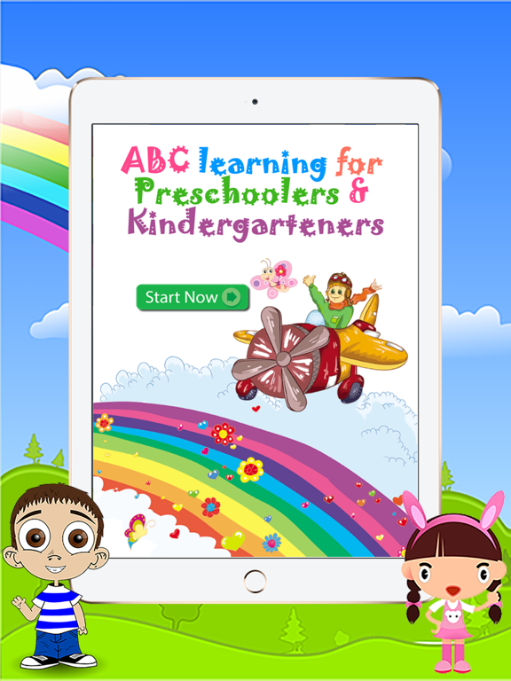 A B C Letter Reading Activities for Kindergarten iPad screenshot