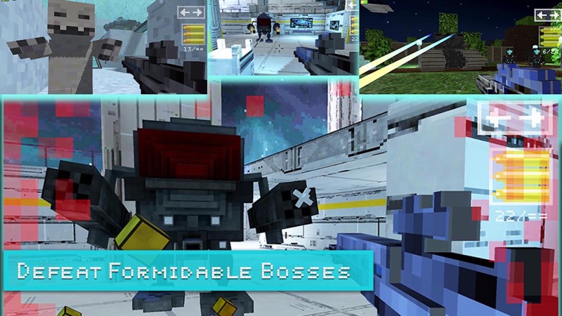 Block Gun 3D: Multiplayer FPS Pixel Combat Blitz screenshot 2