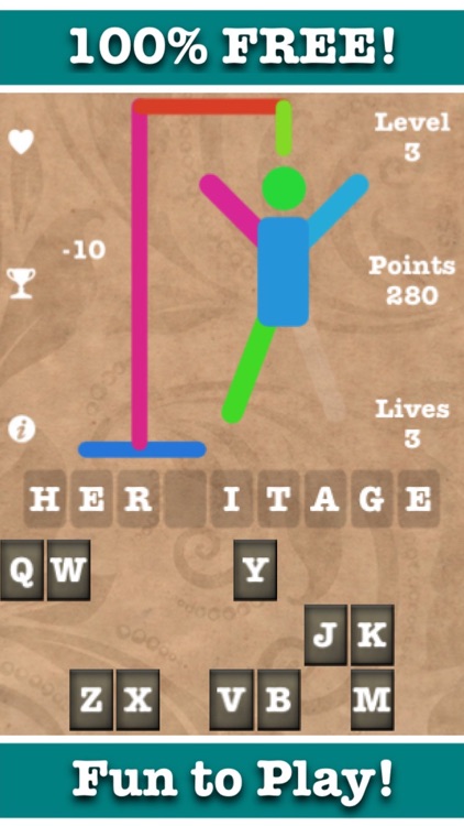 Hangman 44k: The Ultimate Hang Man Challenge Game