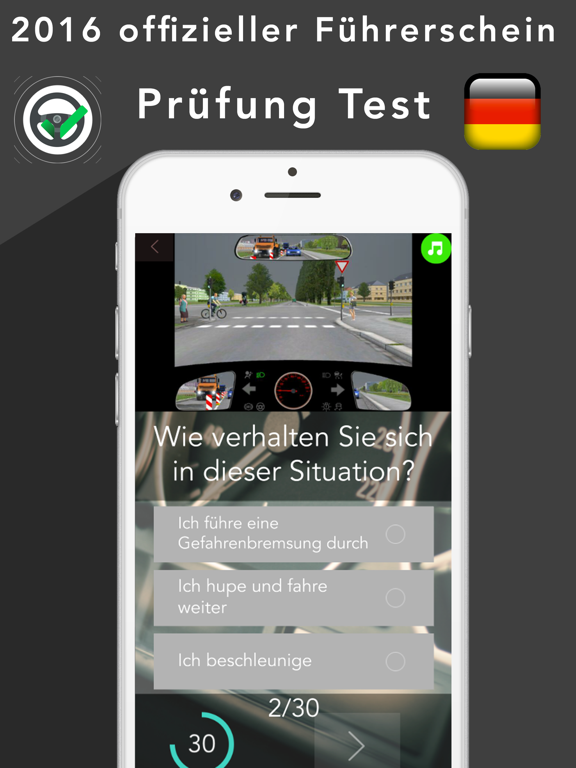 Screenshot #4 pour Führerschein 2016 - Fahrschule Theorie Test