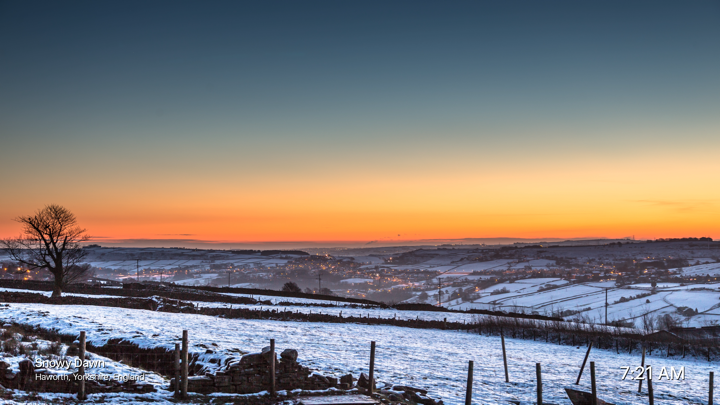 Screenshot #1 pour Winterscapes 4K - Magic Window
