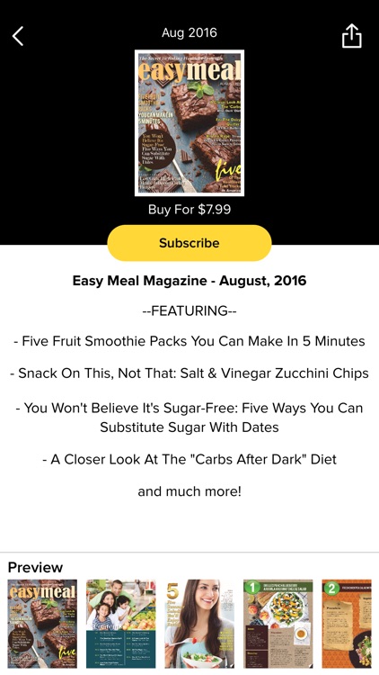 Easy Meal Magazine