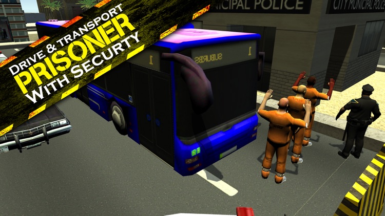 Police Bus Prisoner Transport – City vehicle driving & parking simulator game