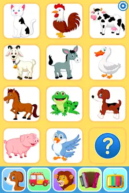 Game screenshot Baby Flash Cards Games & Kids Animal Sounds Free mod apk