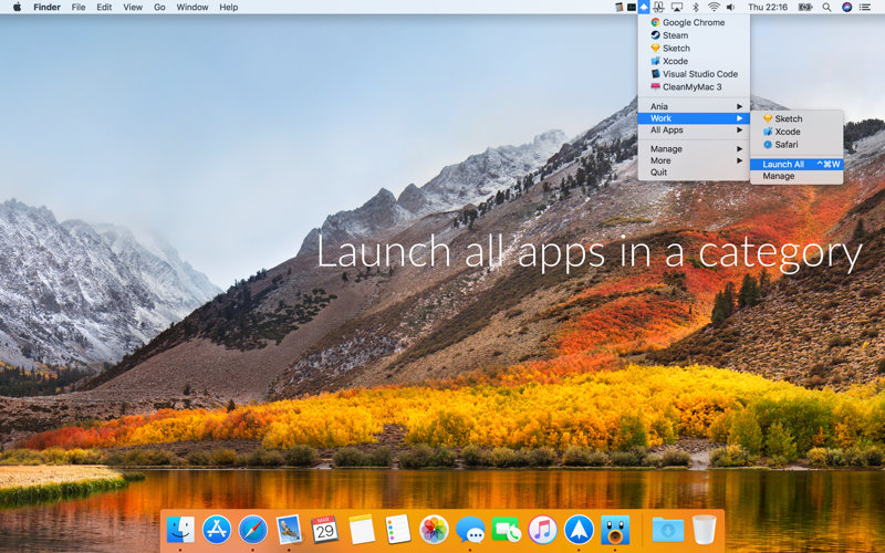 Launchey 2: menu bar launcher thumbnail 4