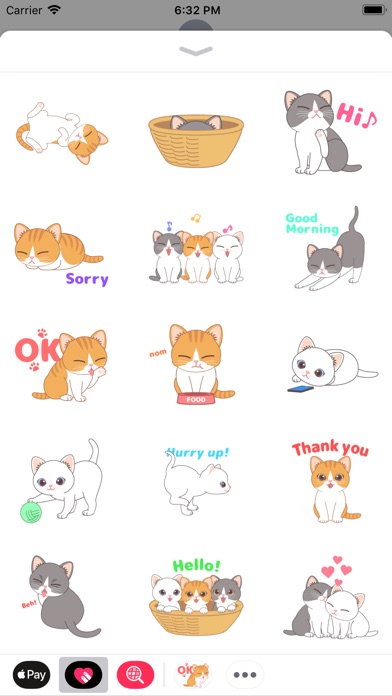 Kitty Animated Stickers Pack screenshot 3
