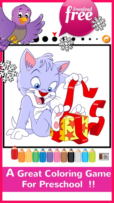 Screenshot #2 pour Christmas Coloring Pages For Kids And Toddlers!