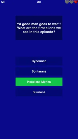 Game screenshot Trivia for Doctor Who-British SF TV Programme Quiz hack