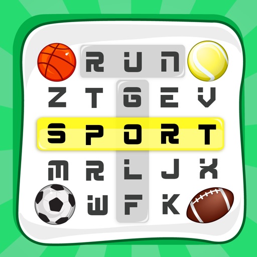Word Search Crossword Sports Center Puzzles Games icon