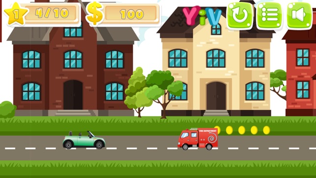 Speedy Crazy Jumping Car Kids Game(圖2)-速報App