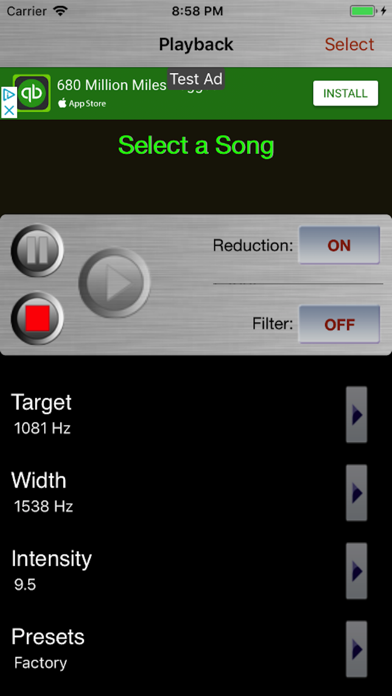 Screenshot #1 pour Vox Reducer FE