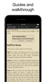 pocket wiki for gta v & gta online iphone screenshot 4