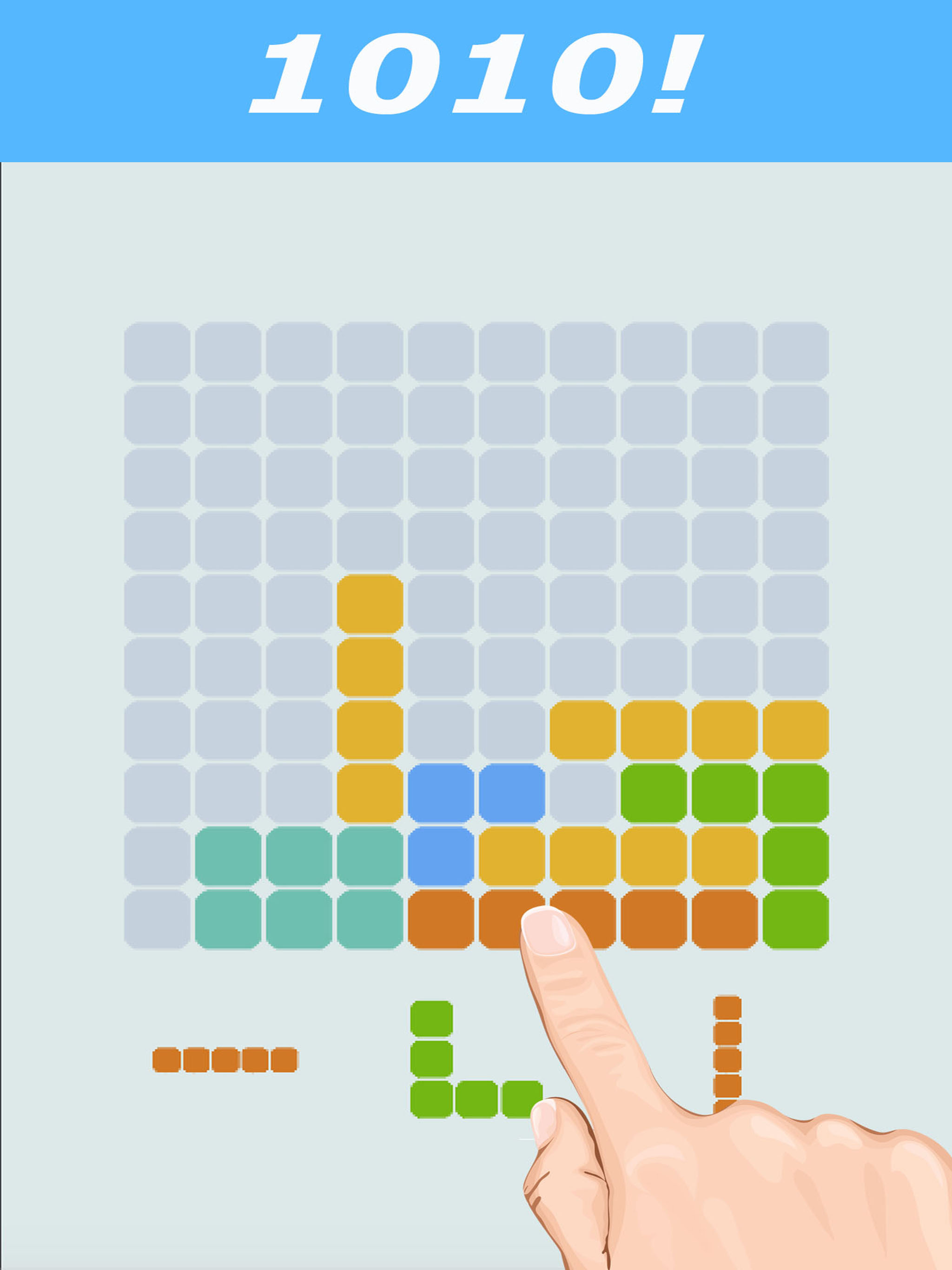1010 Free to Fit Block Blitz Puzzle Geometry Games