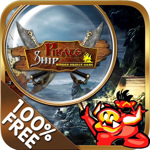 Pirate Ship Hidden Object Secret Mystery Adventure Icon