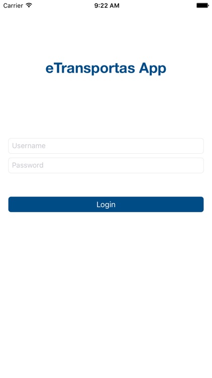 eTransportas App