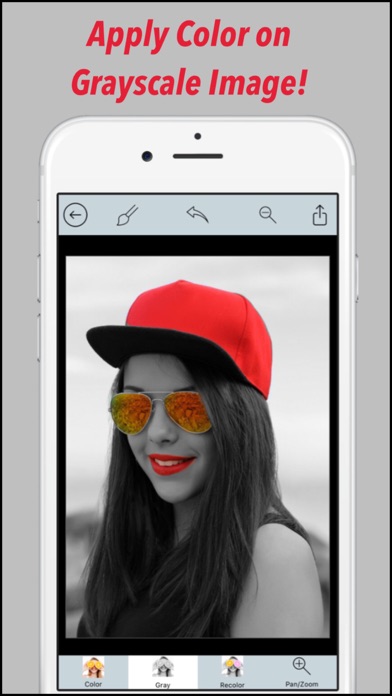 Color Splash Effect.s - Photo Editor for Selective Recolor on Black & White Imageのおすすめ画像1