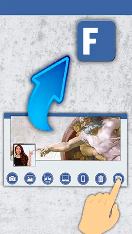 Game screenshot Customize profile & cover photo for Facebook - Pro hack