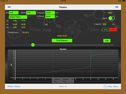 Screenshot #6 pour Titration 1.0