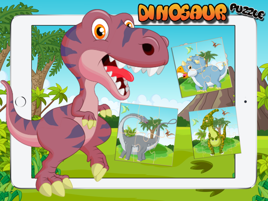 Screenshot #4 pour Solve Dinosaur Jjigsaw Puzzle for Animated Toddler