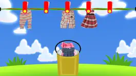 Game screenshot мыть одежду детей apk