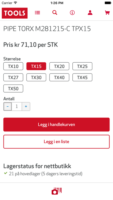 Screenshot #2 pour Tools Norge