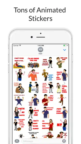 Game screenshot Stickers for Friends apk