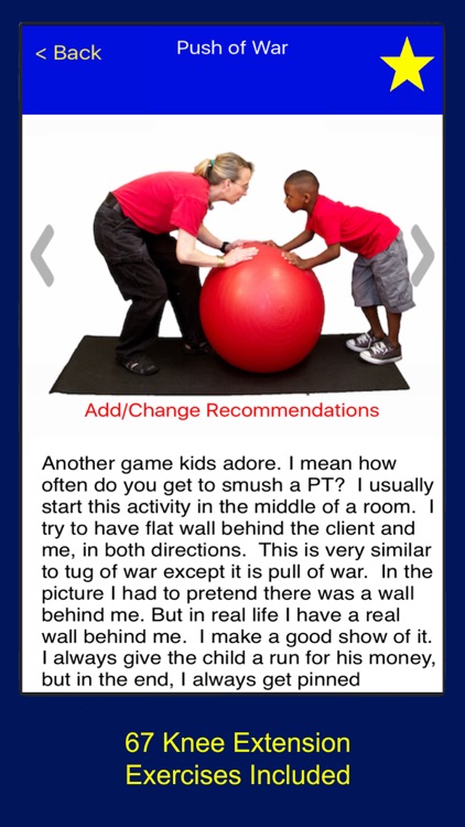 Pediatric Physical Therapy - Knee Extension