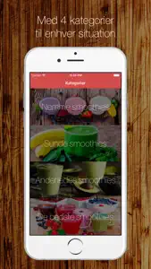 Danske Smoothie Opskrifter screenshot #2 for iPhone